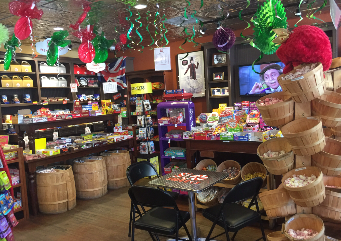 Interior of SLO Sweets in Paso Robles California