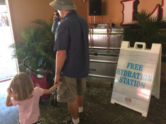 New Hydration Station drinking water at the California Mid State Fair