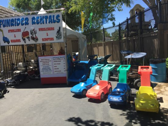 Rent strollers and wheelchairs at the California Mid State Fair
