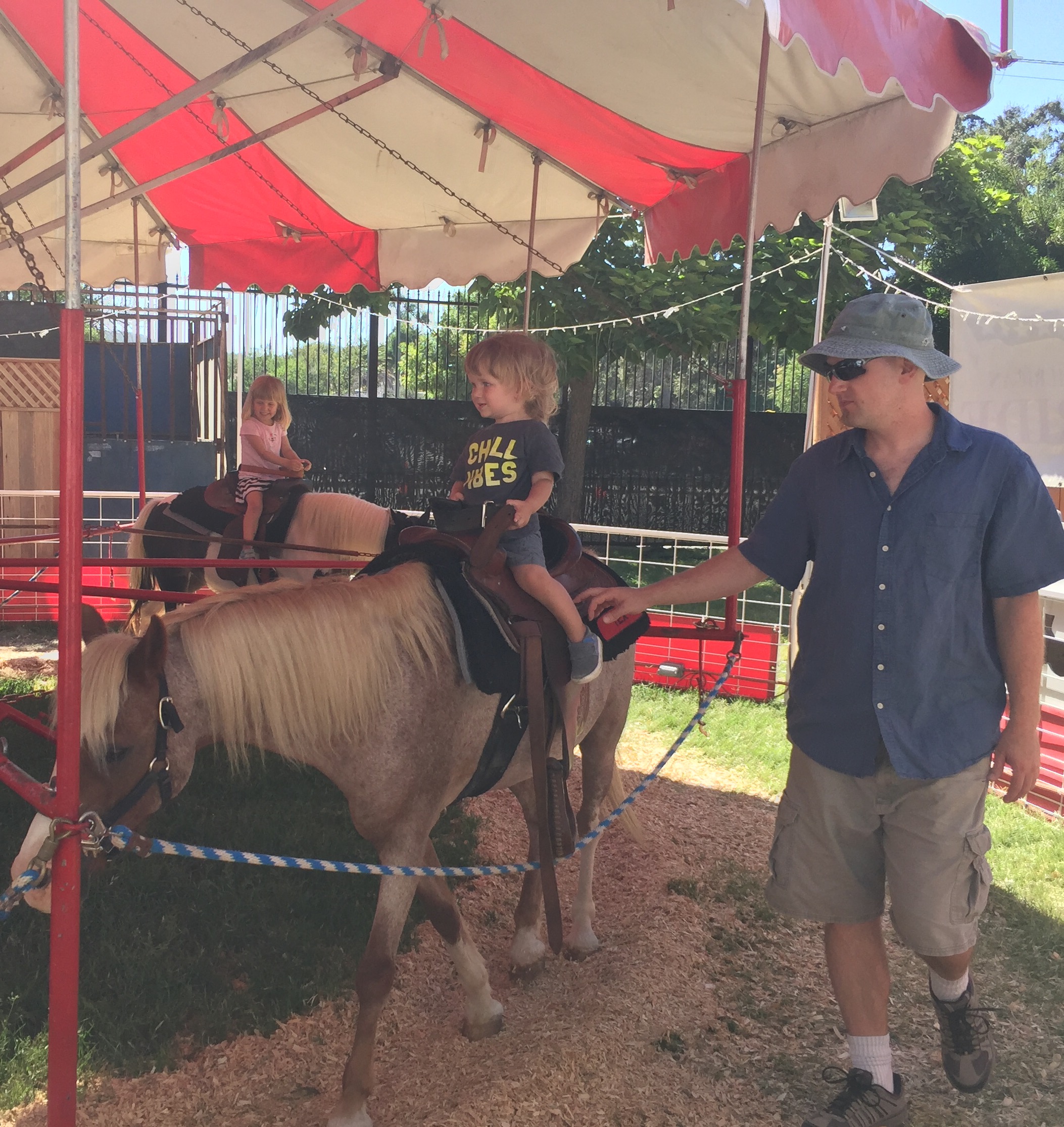 Pony Rides at the California Mid State Fair