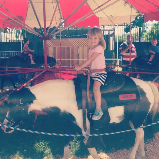 Pony Rides at the California Mid State Fair