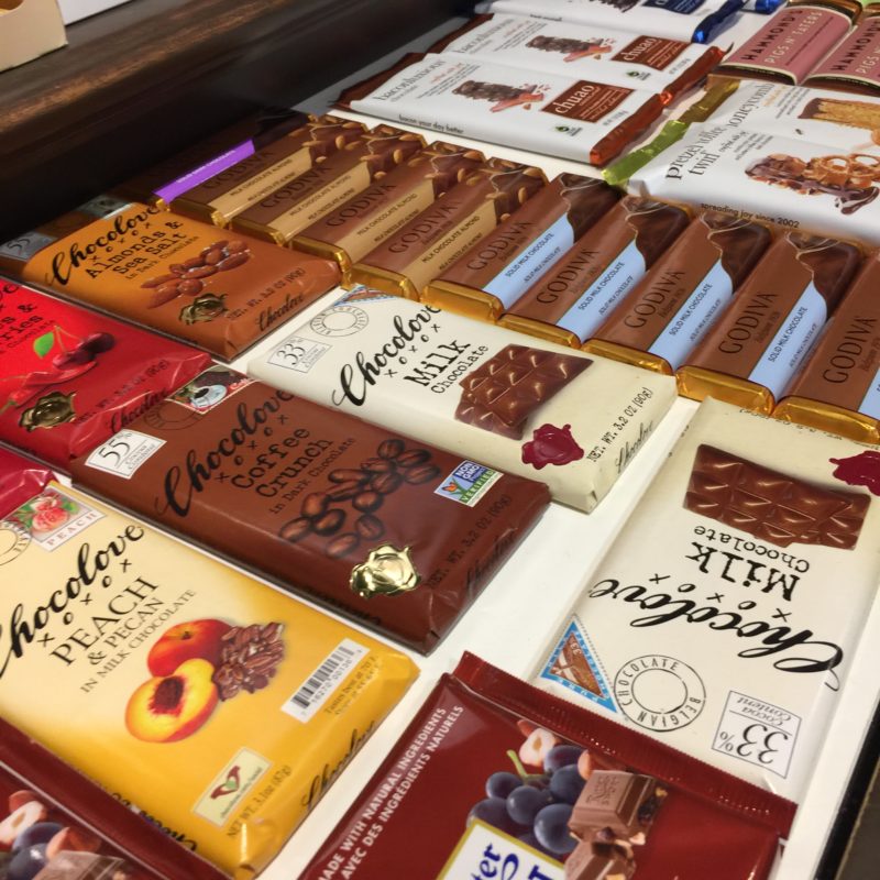 Chocolates at SLO Sweets in Paso Robles California