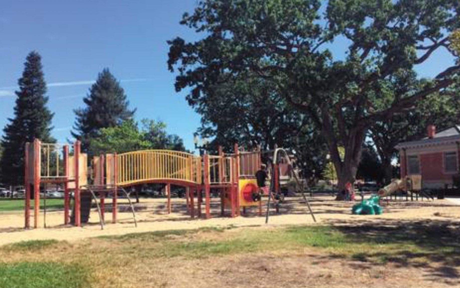 Screen shot of former Paso Robles Downtown City Park Playground