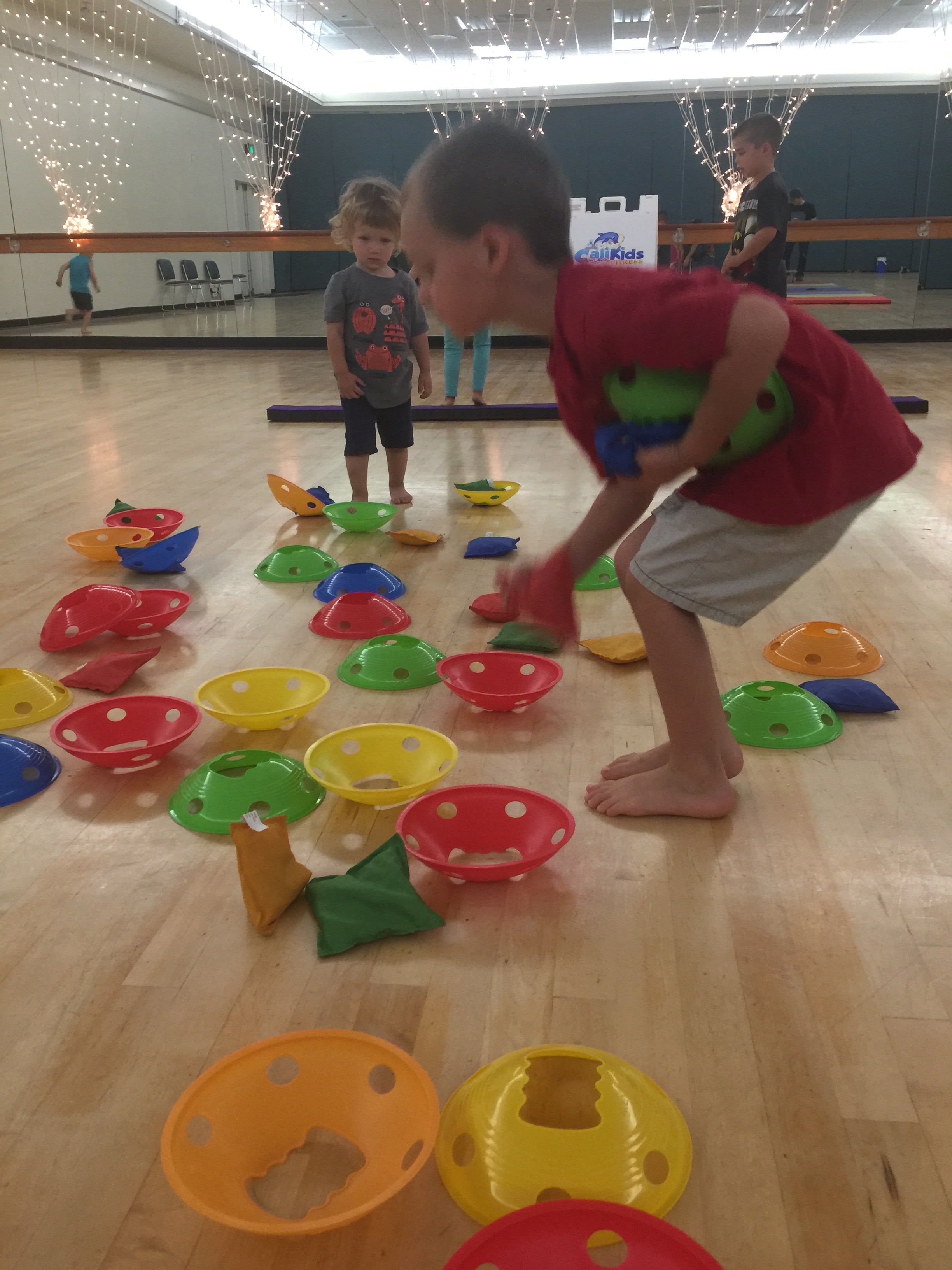 CaliKids Fitness class Paso Robles games
