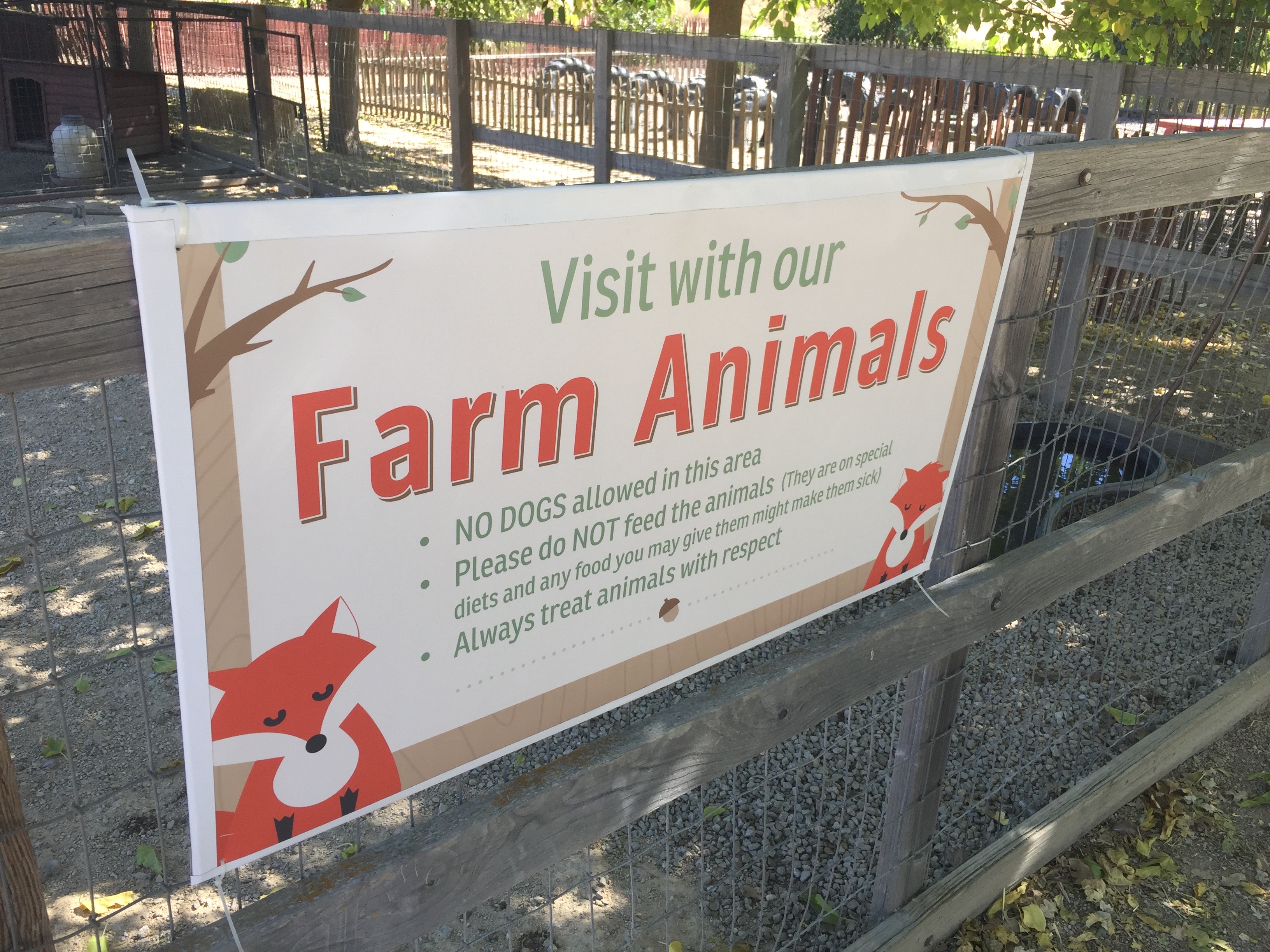 Jack Creek Farms Paso Robles visit the farm animals sign