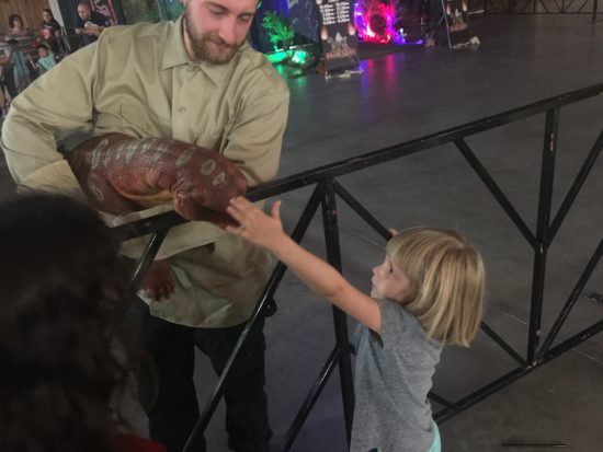 Jurassic Quest Paso Robles Baby Dino Show 