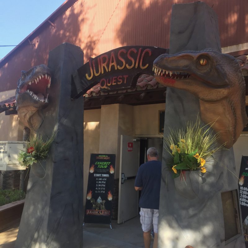 Jurassic Quest Paso Robles Entrance