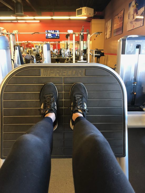 Atascadero Give Fitness with Two in Tow _ leg press