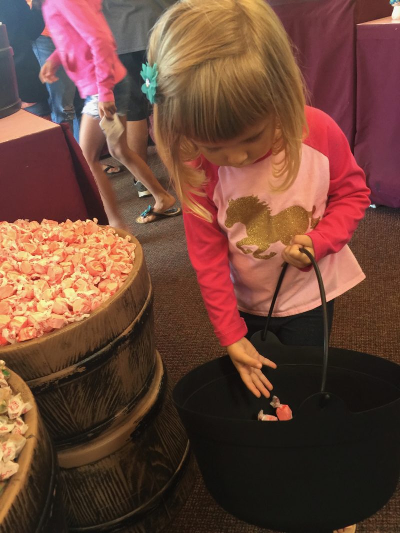 Two In Tow & On The Go Morro Bay with Kids Review_Carousel Taffy 2