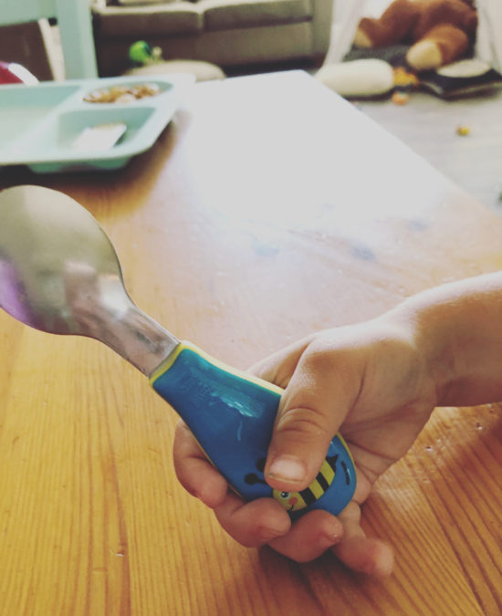 Two In Tow & On The Go Review: Nuby Stainless Steel Feeding Utensils_2