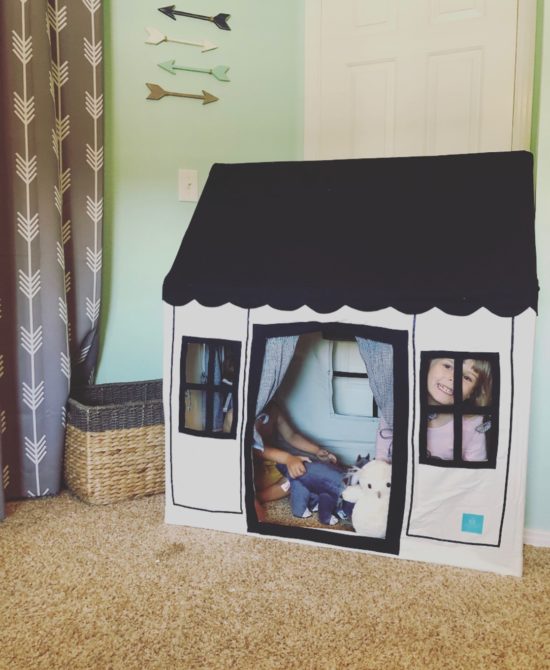 Two In Tow & On The Go Review: Petite Maison kids tent playhouse_3