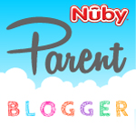 Two In Tow & On The Go Nuby Parent Blogger Badge