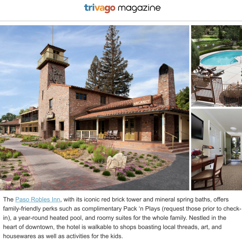 Two In Tow & On The Go's feature about the Paso Robles Inn For Trivago Magazine_1