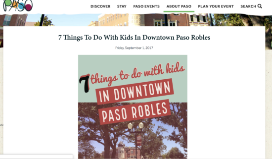 TravelPaso.com's feature of Two In Tow & On The Go's 7 Things To Do With Kids In Downtown Pa