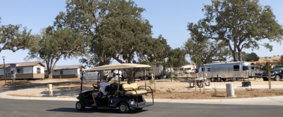 Cava Robles RV Resort in Paso Robles Review by Two In Tow And On The Go_Golf Cart Rental