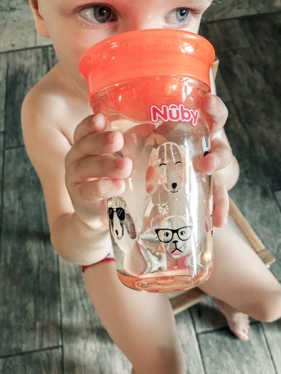 Nuby 360 Wonder Cup Review of plastic sippy