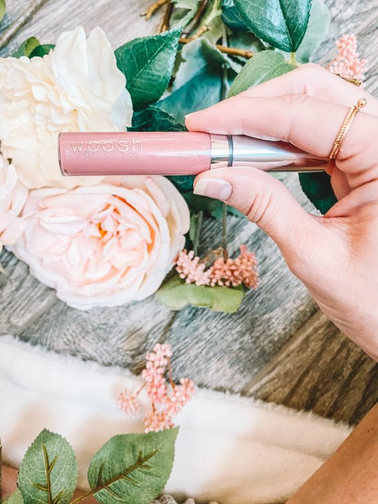 Mother's Day pink lip gloss