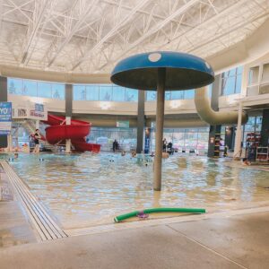 indoor water park or pool