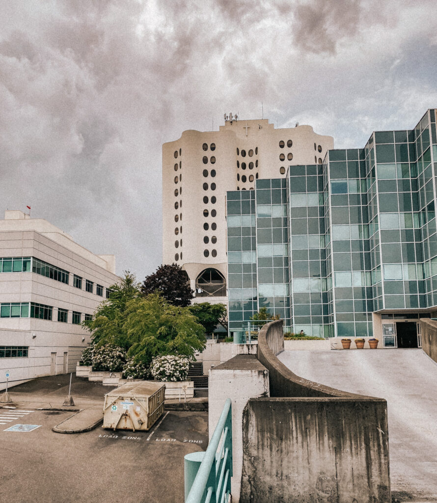 St. Joseph Medical Center, Tacoma's Spaceship Hospital | Two In Tow ...